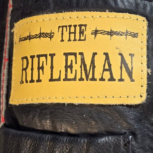STS Ranchwear Genuine Leather Rifleman Jacket, Men's XXS - Picture 5 of 9